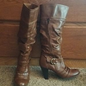 women's boots 3 1/2 inch heel